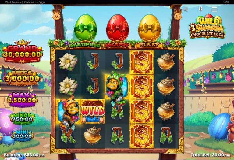 Screenshot 2 van Wild Swarm 3 Chocolate Eggs